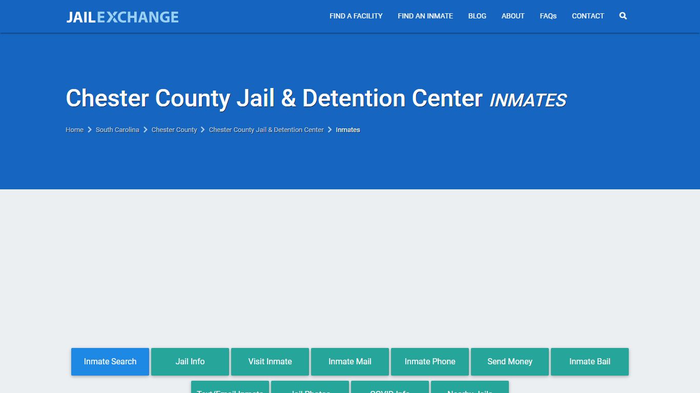 Chester County Jail Inmates | Arrests | Mugshots | SC